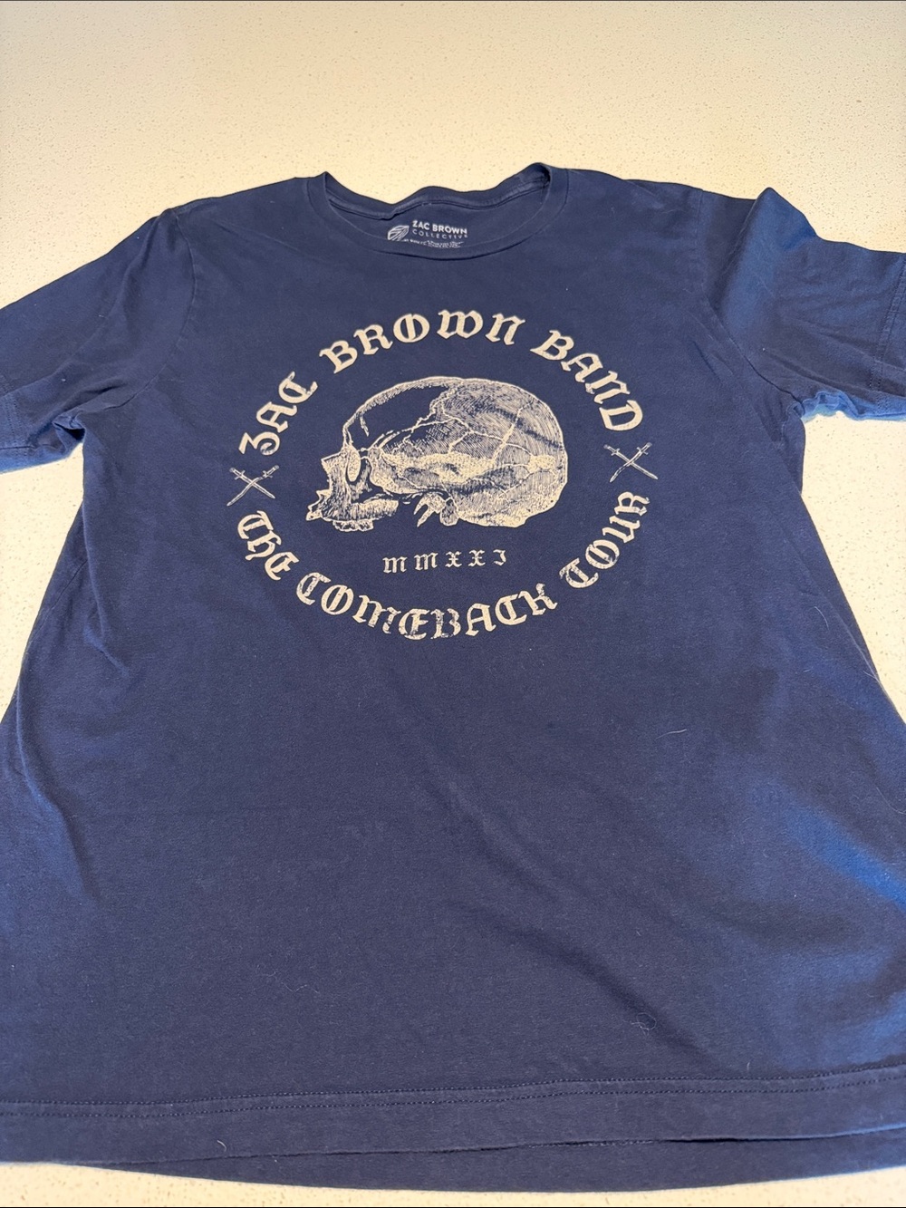 Zac Brown Band ~ Navy Graphic Tee